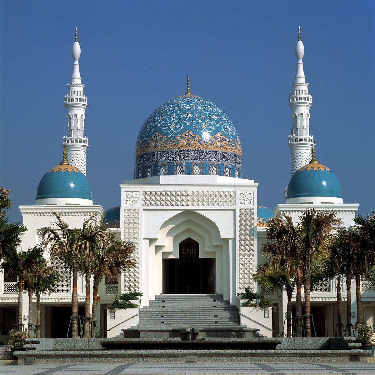 Emaux de Briare kopuła meczetu pokryta mozaiką 2,5 x 2,5 cm seria harmonies