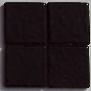 Cacao AG38 mozaika ceramiczna - porcelanowa 2,5 x 2,5 cm błyszcząca kolor czekoladowy - Briare