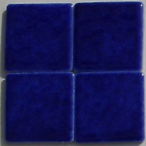 Danube AG33 mozaika ceramiczna - porcelanowa 2,5 x 2,5 cm błyszcząca kolor ciemno niebieska kobaltoway - Briare