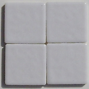 muguet AG1 mozaika ceramiczna - porcelanowa 2,5 x 2,5 cm błyszcząca kolor biały - Briare