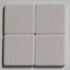 pierre AG2 mozaika ceramiczna - porcelanowa 2,5 x 2,5 cm błyszcząca kolor biały - Briare