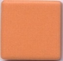 mozaika ceramiczna - porcelanowa pomarańczowa matowa barwiona w masie 2,5 x 2,5 cm - topaze - Briare