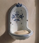 Mydelniczka ceramiczna Niche 11.02 rcznie malowana Herbeau