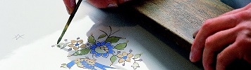 rcznie malowane motywy dekoroacyjne Herbeau 