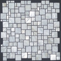 mozaika perowa jasno szara multiformat panay