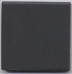 mozaika ceramiczna - porcelanowa 5 x 5 cm Onyx kolor czarny, barwiona w masie, matowa