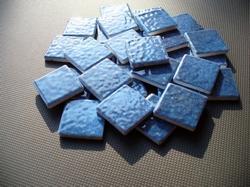 mozaika artystyczna ciemno niebieska caraibes - Emaux de Briare