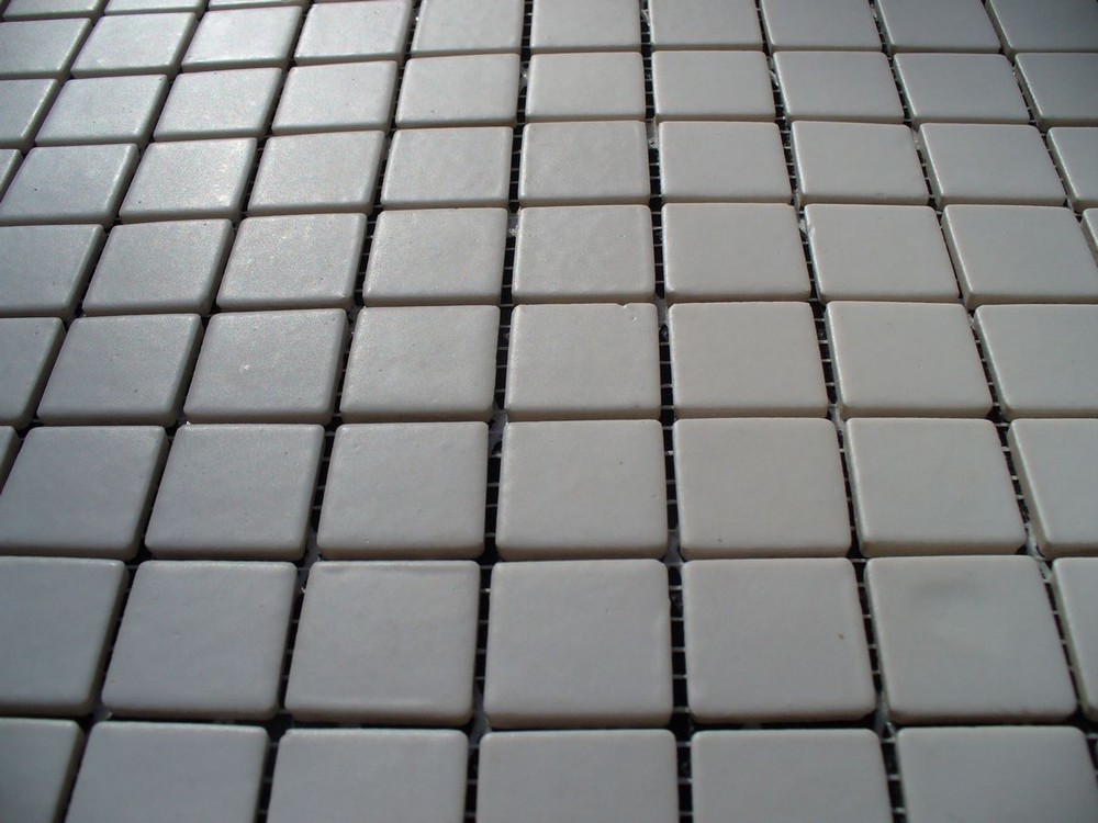 mozaika ceramiczna biała matowa 2,5 x 2,5 cm cristaux AG1 - Briare mozaika ceramiczna biała matowa 2,5 x 2,5 cm cristaux AG1 - Briare
