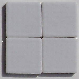 arctique AG41 mozaika ceramiczna - porcelanowa 2,5 x 2,5 cm błyszcząca kolor biały - Briare