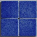 mozaika niebieska błyszcząca 2,5 x 2,5 cm ceramiczna - porcelanowa Aster AG 34 - Briare