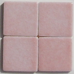 camelia AG71 mozaika ceramiczna - porcelanowa 2,5 x 2,5 cm błyszcząca kolor różowy - Briare
