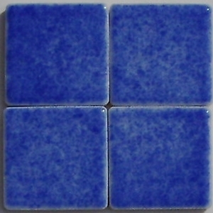 caraibes AG6 mozaika ceramiczna - porcelanowa 2,5 x 2,5 cm błyszcząca kolor ciemno niebieski - Briare