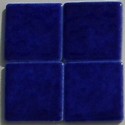 mozaika ciemno niebieska kolor kobaltowy 2,5 x 2,5 cm błyszcząca ceramiczna - porcelanowa Danube AG 33 - Briare