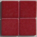 mozaika różowa kolor fuksji 2,5 x 2,5 cm błyszcząca ceramiczna - porcelanowa Fuchsia AG37 - Briare