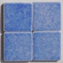 mozaika niebieska kolor lawendowy 2,5 x 2,5 cm błyszcząca ceramiczna - porcelanowa - Briare