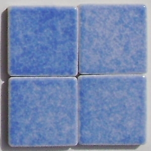 lavande AG18 mozaika ceramiczna - porcelanowa 2,5 x 2,5 cm błyszcząca kolor niebieska-lawendowy - Briare