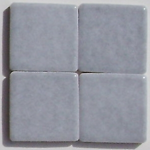 mouette AG4 mozaika ceramiczna - porcelanowa 2,5 x 2,5 cm błyszcząca kolor jasno szary - Briare
