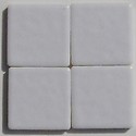 mozaika biała 2,5 x 2,5 cm błyszcząca ceramiczna - porcelanowa Muguet AG 1 - Briare