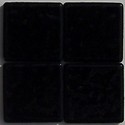 mozaika czarna 2,5 x 2,5 cm błyszcząca ceramiczna - porcelanowa Prunelle AG 11 - Briare