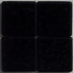 prunelle AG11 mozaika ceramiczna - porcelanowa 2,5 x 2,5 cm błyszcząca kolor czarny - Briare