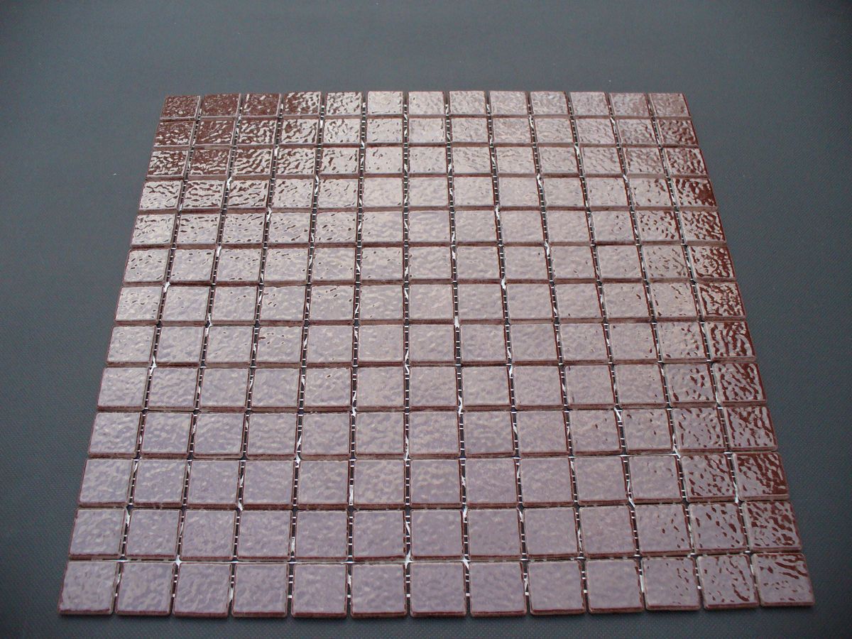 mozaika ceramiczna czekoladowa błyszcząca 2,5 x 2,5 cm Cacao AG38 - Briare mozaika ceramiczna czekoladowa błyszcząca 2,5 x 2,5 cm Cacao AG38 - Briare