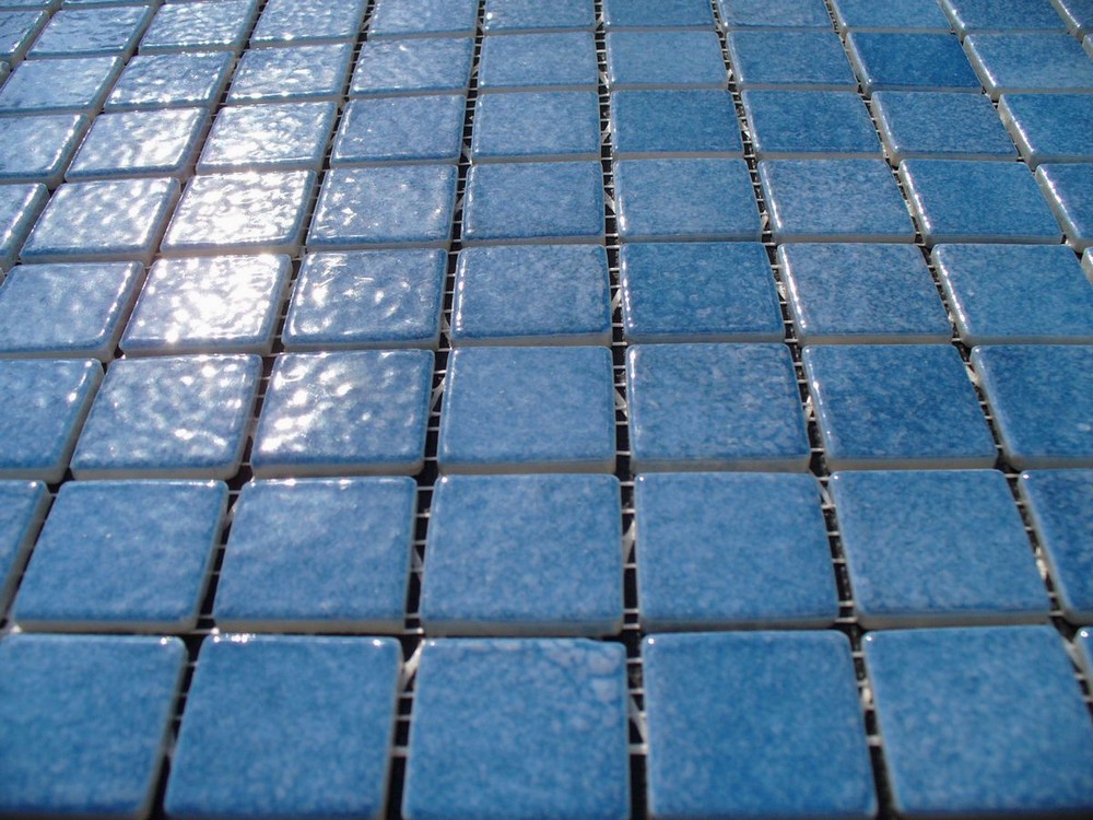 mozaika ceramiczna niebieska błyszcząca 2,5 x 2,5 cm egee AG5 - Briare