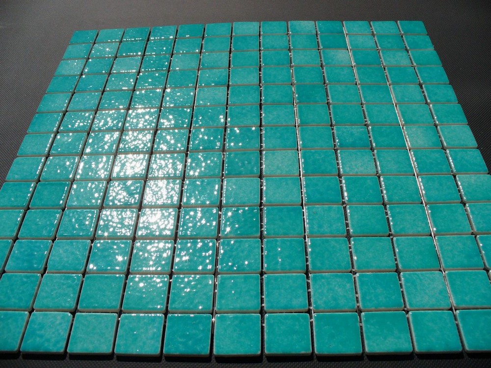 mozaika ceramiczna zielona błyszcząca 2,5 x 2,5 cm fidji AG74 - Briare mozaika ceramiczna zielona błyszcząca 2,5 x 2,5 cm fidji AG74 - Briare