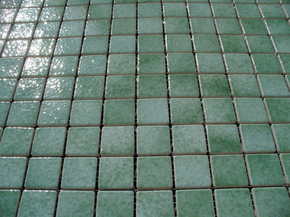 mozaika ceramiczna zielona błyszcząca 2,5 x 2,5 cm ivraie AG24 - Briare mozaika ceramiczna zielona błyszcząca 2,5 x 2,5 cm ivraie AG24 - Briare