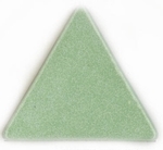 mozaika ceramiczna - porcelanowa trójkątna jasno zielona błyszcząca - jade - producent: Emaux de Briare mozaika ceramiczna - porcelanowa trójkątna jasno zielona błyszcząca - jade - producent: Emaux de Briare