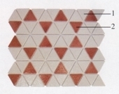 dekor panama - mozaika ceramiczna - porcelanowa z mozaiki trójkątnej dekor panama - mozaika ceramiczna - porcelanowa z mozaiki trójkątnej