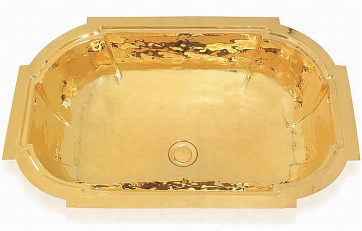Gloria umywalka miedziana prostokątna 70 x 46.5 cm Gloria umywalka miedziana prostokątna 70 x 46.5 cm