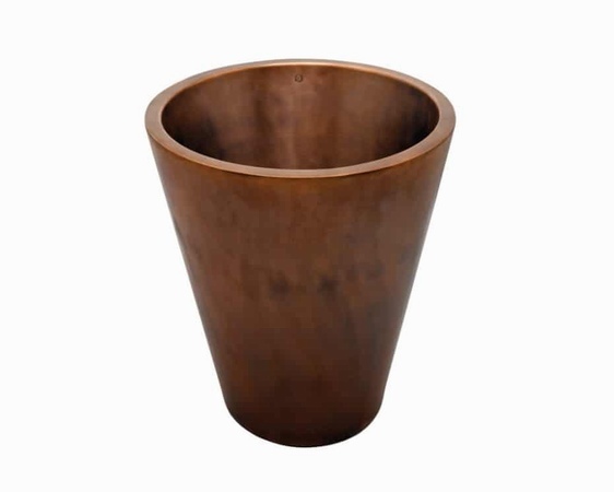 Margaux umywalka miedziana nablatowa śr.na górze 45 cm , śr. na dole 20 cm ,h=36 cm Margaux umywalka miedziana nablatowa śr.na górze 45 cm , śr. na dole 20 cm ,h=36 cm