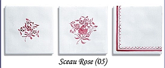 Motyw dekoracyjny Sceau Rose , Herbeau