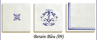 Motyw dekoracyjny Berain Bleu , Herbeau