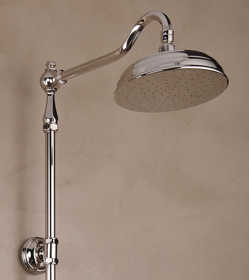 Zestaw prysznicowy natynkowy Monarque 37.01 w stylu Art Deco Herbeau Francja