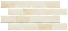 Grazia Melange Butter płytki ceramiczne, płytki cegiełki 6,5 x 13 cm kolor kremowy