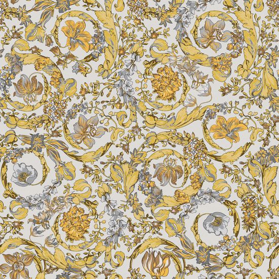 Versace Icons Barocco Garden White Gold płytka dekoracyjna