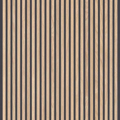 Rondine Ecru Black Canne lamelka ceramiczna imitująca drewno