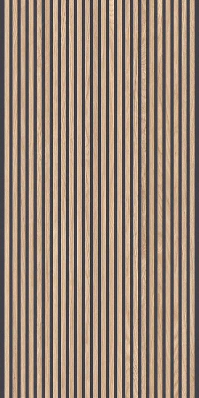 Rondine Ecru Black Canne lamelka ceramiczna imitująca drewno