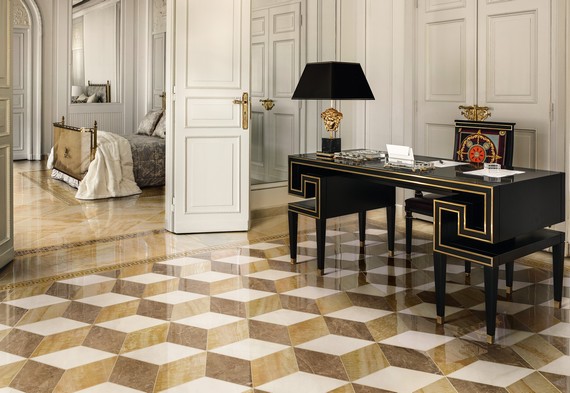 płytka marmuropodobna Versace Marble Oro