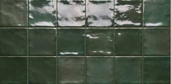 gresowe zielone płytki 10x10 Marrakech Green Rondine Ceramica