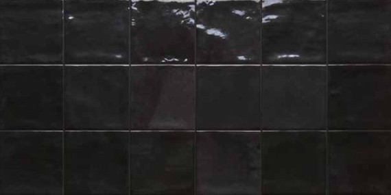 gresowe czarne płytki 10x10 Marrakech Black Rondine Ceramica