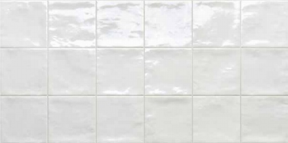 gresowe białe płytki 10x10 Marrakech Total White Rondine Ceramica