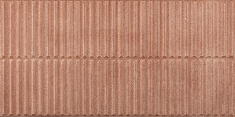 płytka 3d jak cegła w prążki Piemme Homey Stripes Clay Mat