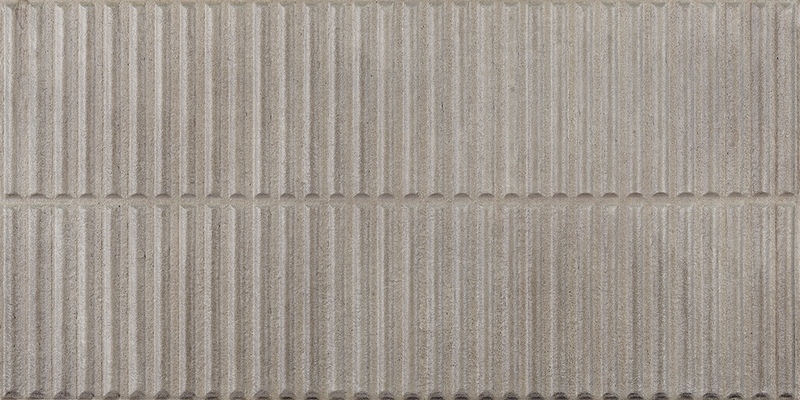 Piemme Ceramiche Homey Stripes Grey Mat szara płytka 3D