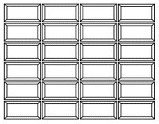 Vogue Twins Platino przykład ułożenia A, płytki ceramiczne, małe cegiełki 5x10 cm kolor jasno szary