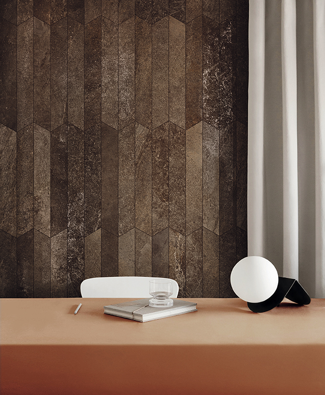 Odcień brązu na gresie. Fondovalle Planeto Jupiter